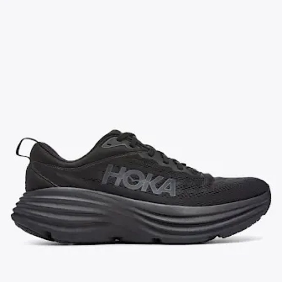 Hoka Other - HOKA Bondi 8 Men's X-Wide Black Running Shoes, Size 10.5 2E